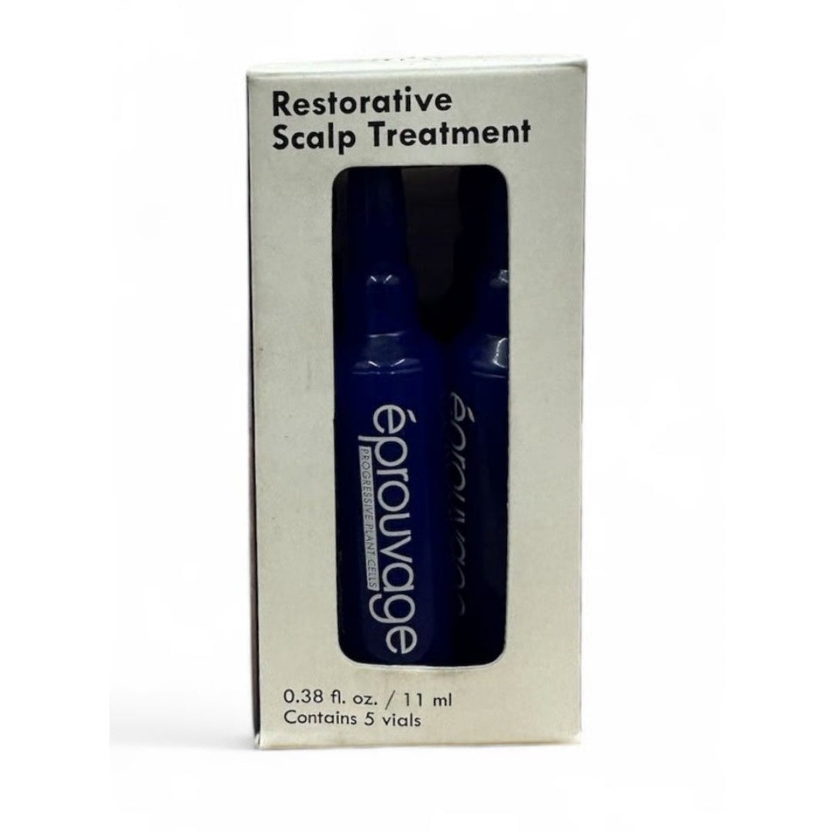 Eprouvége restorative scalp treatment packaging on a white background