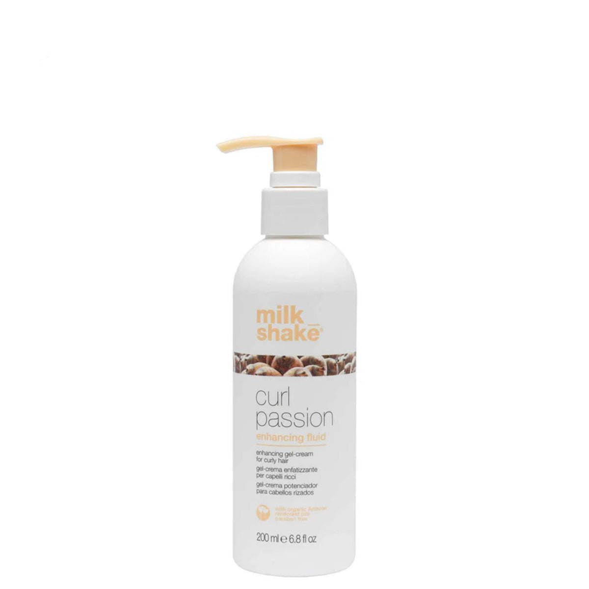Milk Shake Curl Passion product bottle on a white background