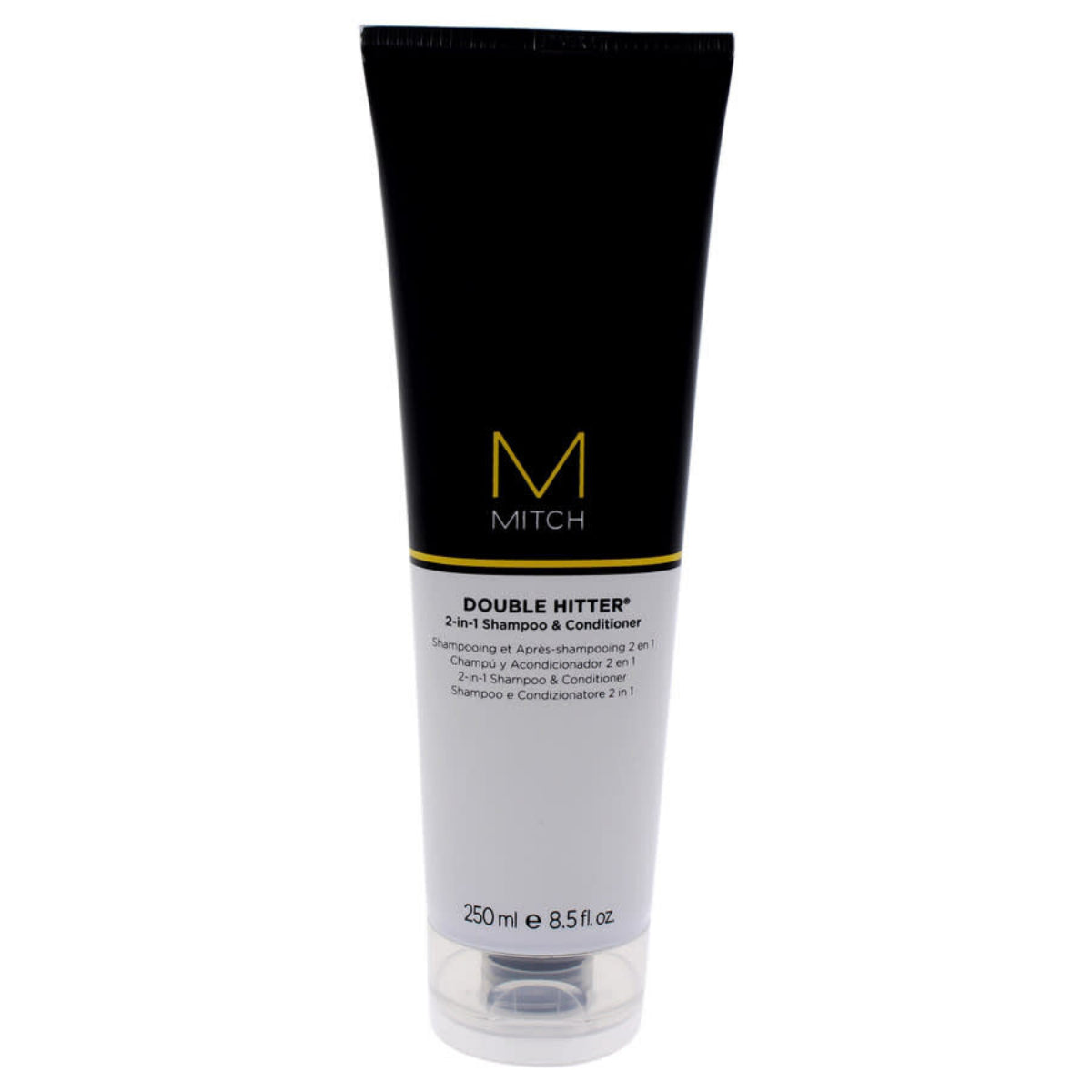 Mitch Double Hitter 2-in-1 Shampoo & Conditioner tube on a white background