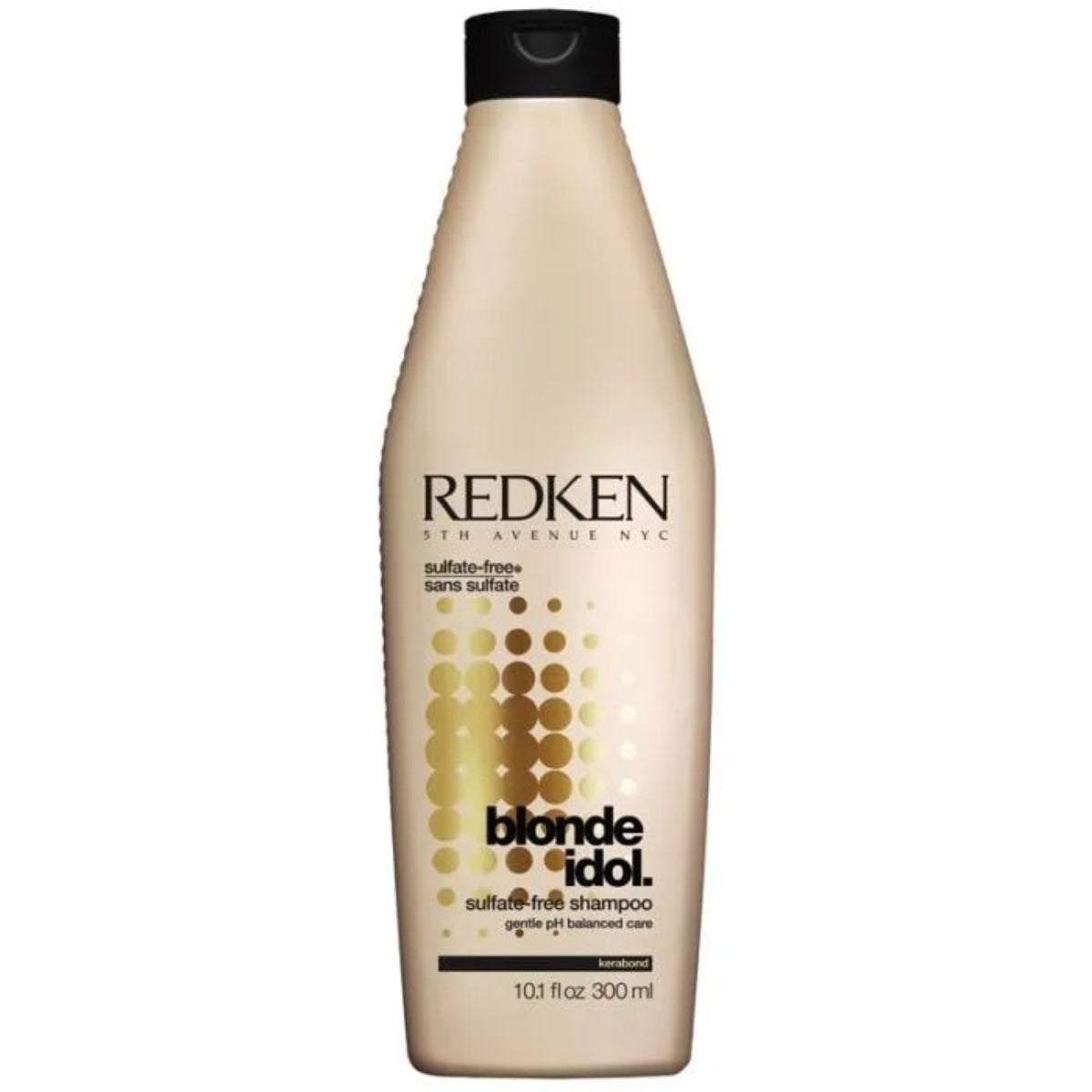 Redken Blonde Idol shampoo bottle on a white background