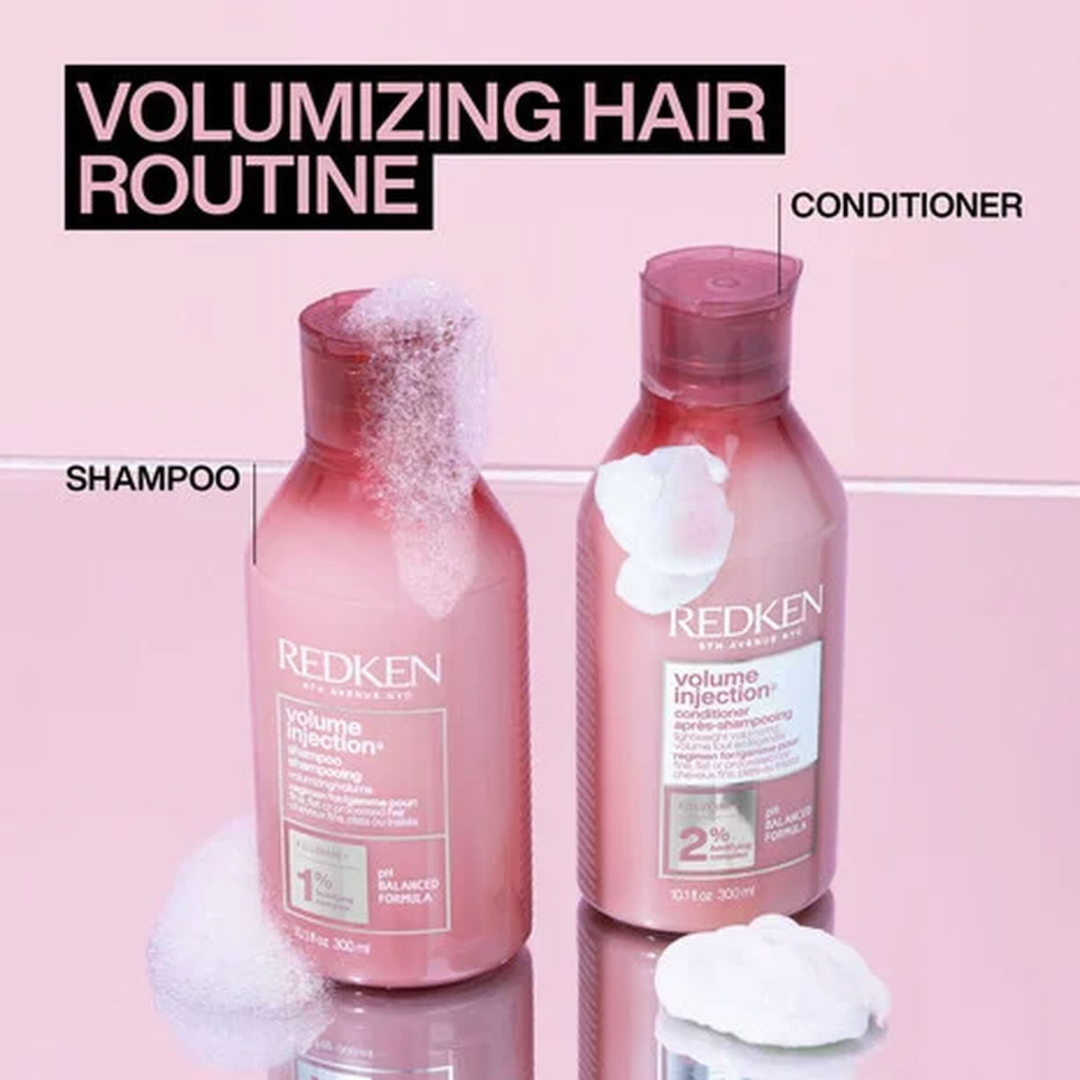 Redken Volume Injection Volumizing Shampoo & Conditioner Duo