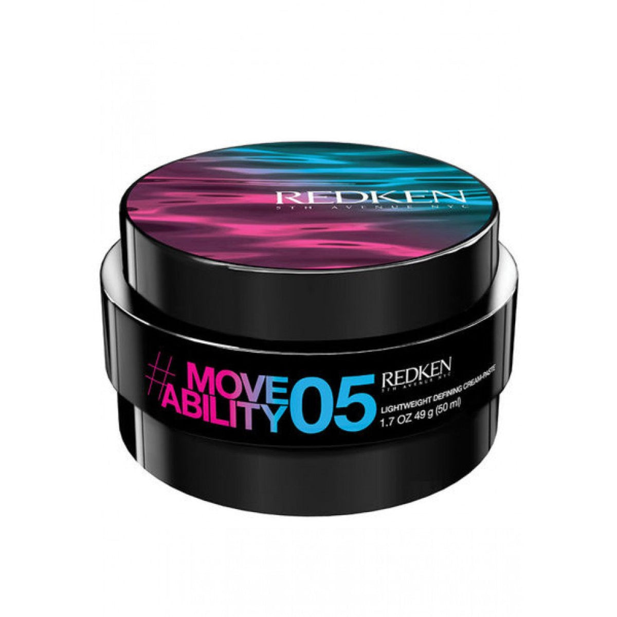 Redken Move Ability 05 hair product container on a white background