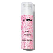 Amika cooling gel conditioner bottle with pink floral design on a white background