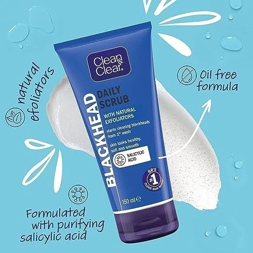 Clean and Clear Blackhead Clearing Daily Scrub
