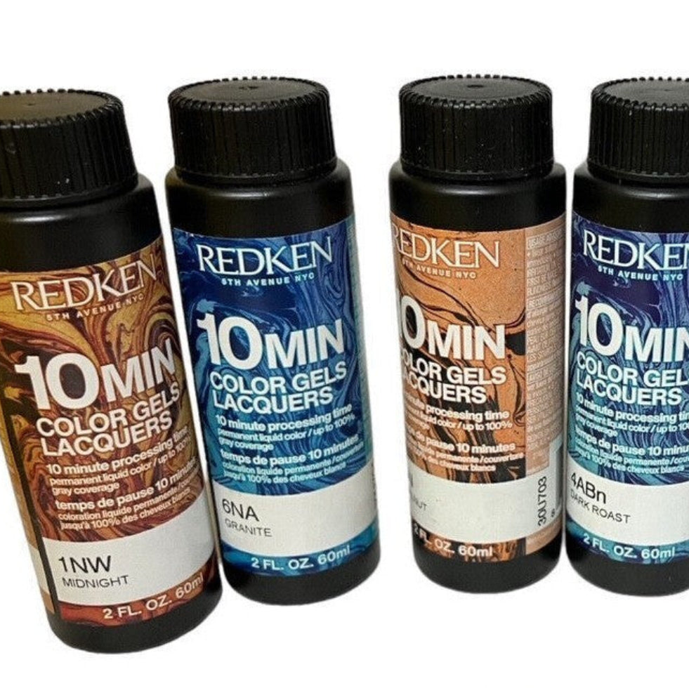 Redken Color Gels Lacquers 10 Minute Express Liquid Permanent Color 2 oz