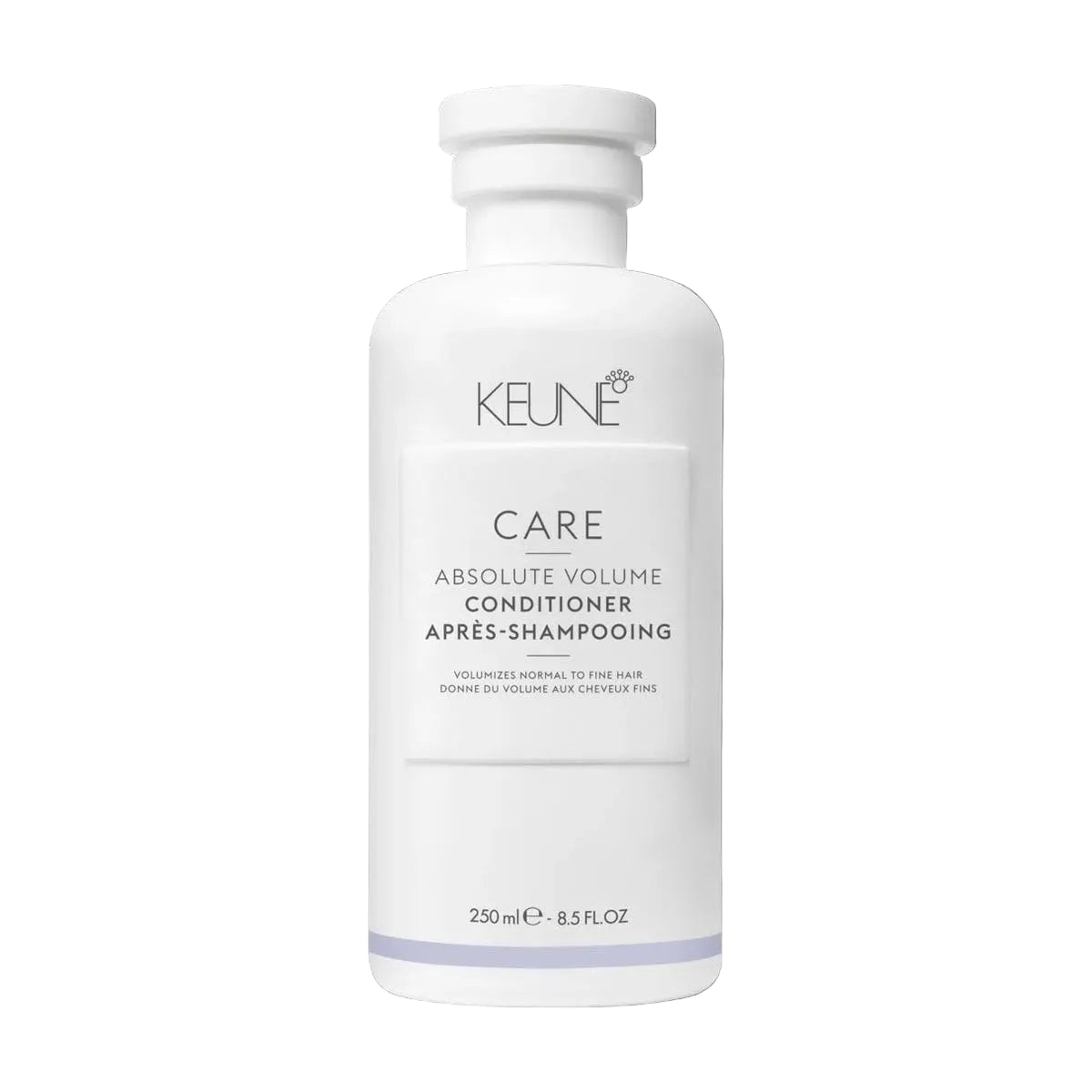 Keune Care Absolute Volume Conditioner bottle on a white background