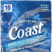 Coast Classic Scent Refreshing Deodorant Soap 16-4 oz. Bars