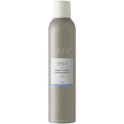 Keune freestyle hair spray bottle on a white background