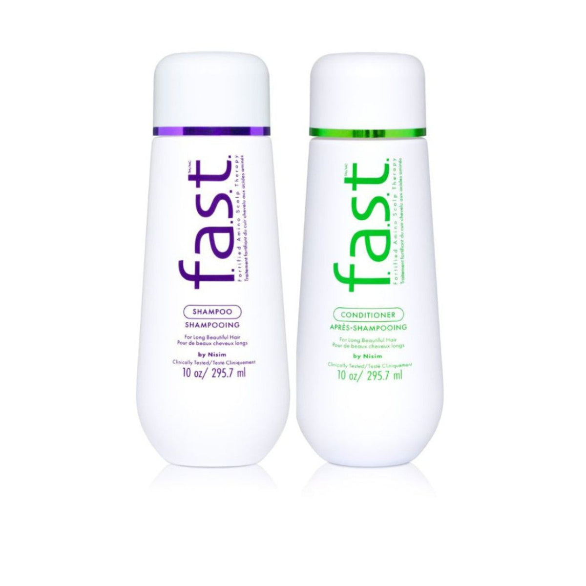 F.A.S.T. Fortified Amino Scalp Therapy Shampoo & Conditioner 10 oz Duo