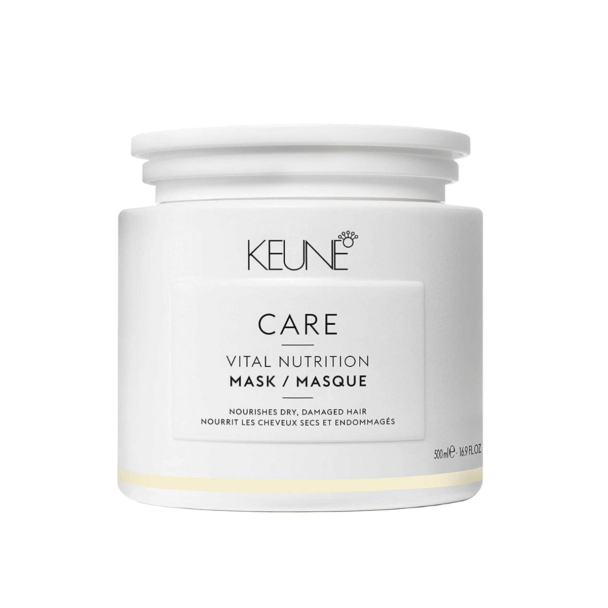 Keune Care Vital Nutrition Mask 6.8 fl oz – Deep Nourishing Treatment for Dry & Damaged Hair