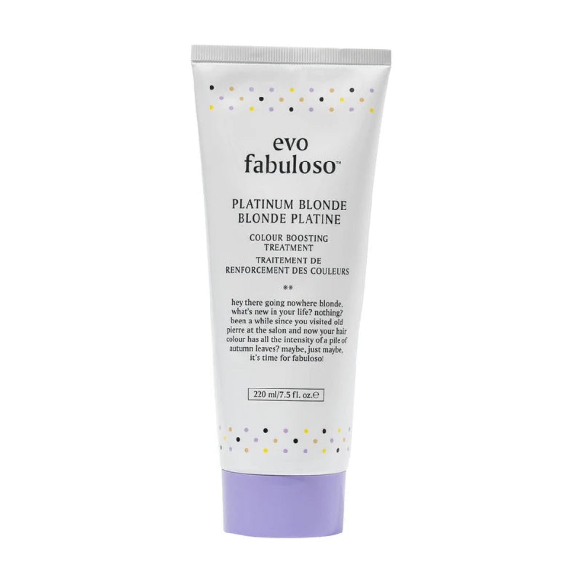 Evo Fabuloso Platinum Blonde Shampoo 8.4oz and Colour Boosting Treatment 7.5oz